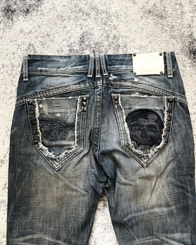 RED PEPPER MUDWASH DENIM 