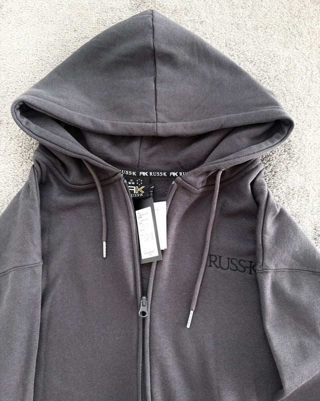 RUSS K "SHADOW CORE" ZIP HOODIE (M)