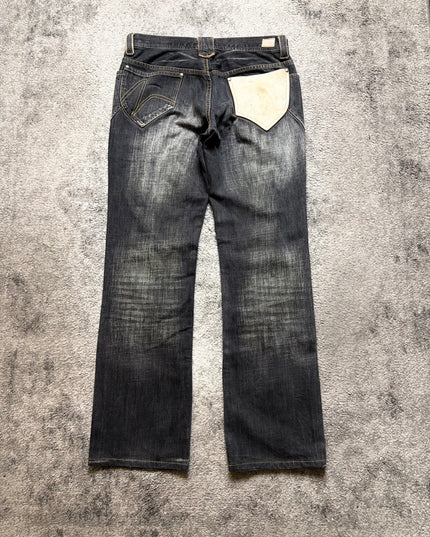 NICOLE CLUB "ASH FADE" DENIM