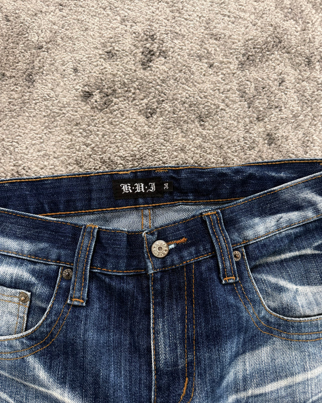 K.U.I "CRYSTAL FADE" DENIM (M)