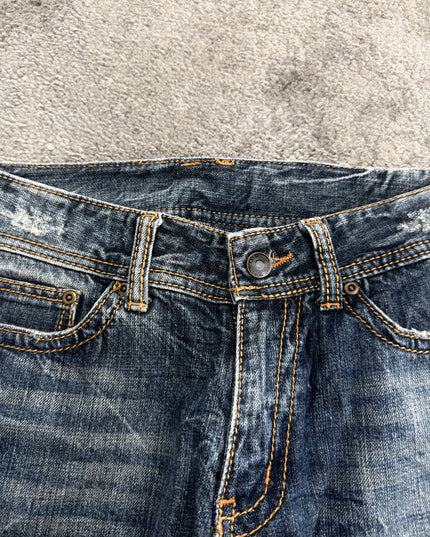 HEISEI "DISTRESSED FADE" DENIM (S)