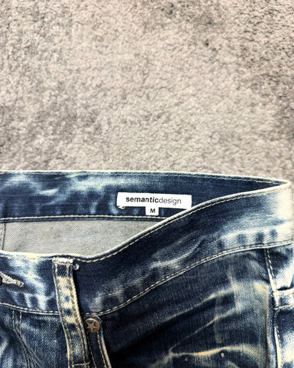 SEMANTIC DESIGN "GHOST ARTEFACT" DENIM