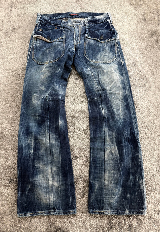 BLUE WAY "SHADOW WASH" DENIM