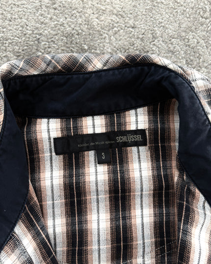 SCHLÜSSEL "BROWN STATIC" FLANNEL (L)