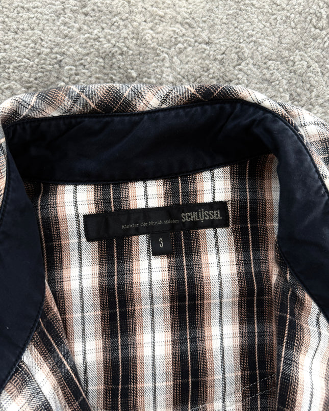 SCHLÜSSEL "BROWN STATIC" FLANNEL (L)