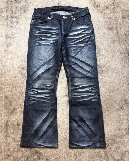 MORGAN "FOLDING SHADOWS" DENIM
