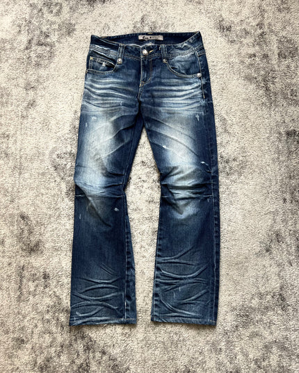 COOK JEANS "BLEACHED REBELLION" DENIM