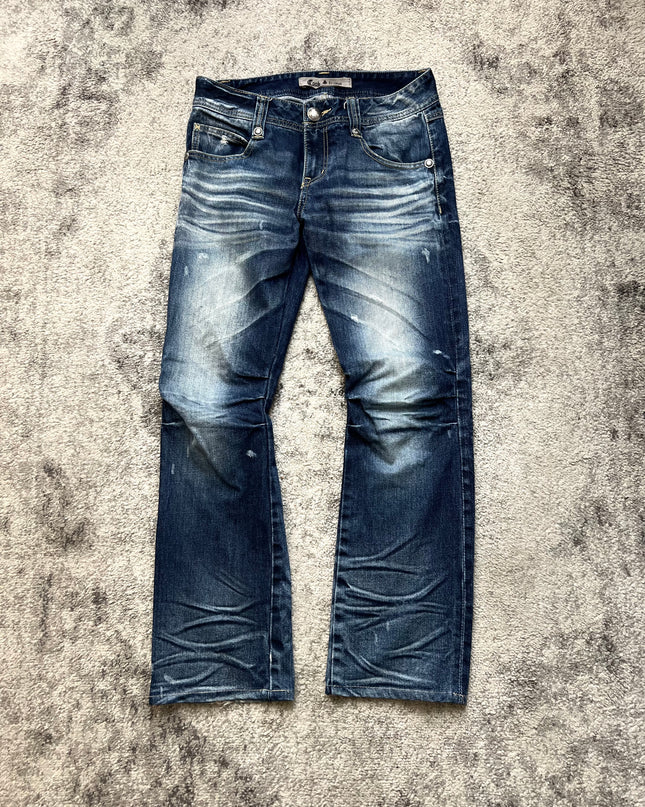 COOK JEANS "BLEACHED REBELLION" DENIM