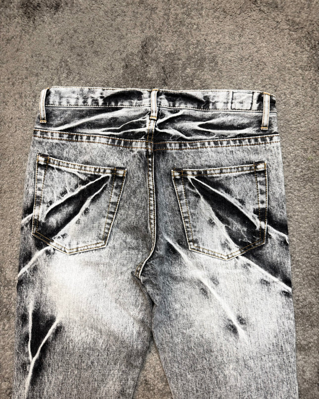 BLUE WAY "ASHES & STATIC" DENIM