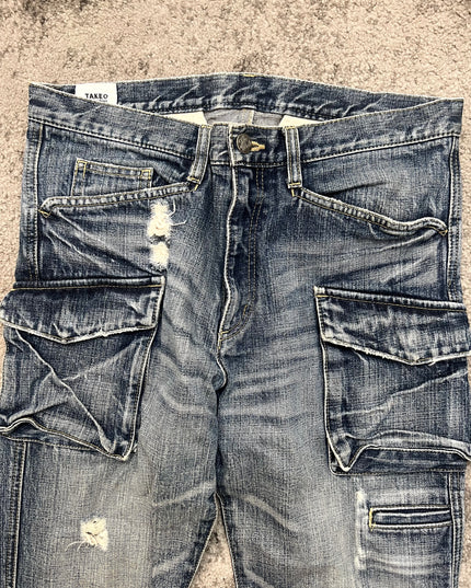 TAKEO KIKUCHI "URBAN RUINS" DENIM