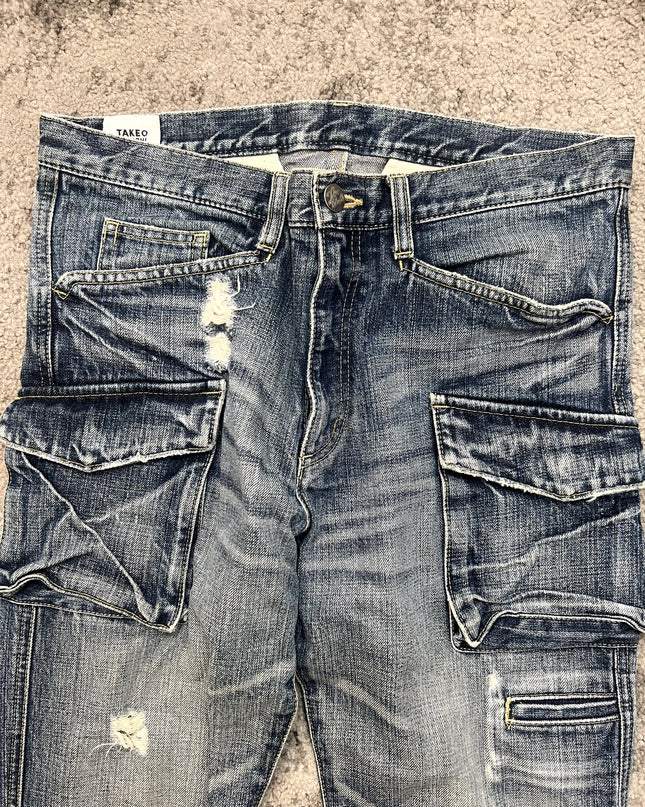 TAKEO KIKUCHI "URBAN RUINS" DENIM