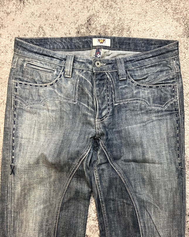 ANTIK "CROSS STITCH" DENIM