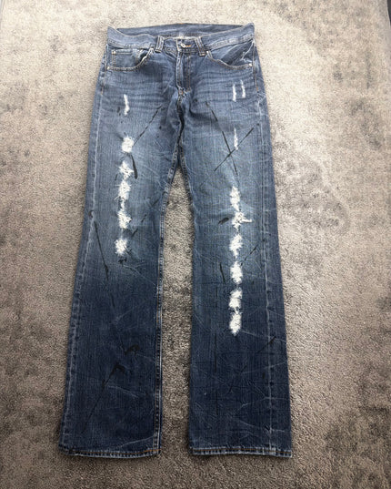 HEISEI "DESTROYED INK" DENIM (S-M)