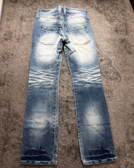 COOK JEANS "HEAVY SUNFADE" DENIM (M)