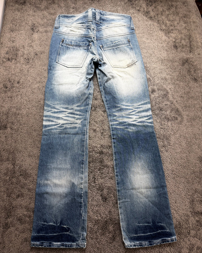 COOK JEANS "HEAVY SUNFADE" DENIM (M)