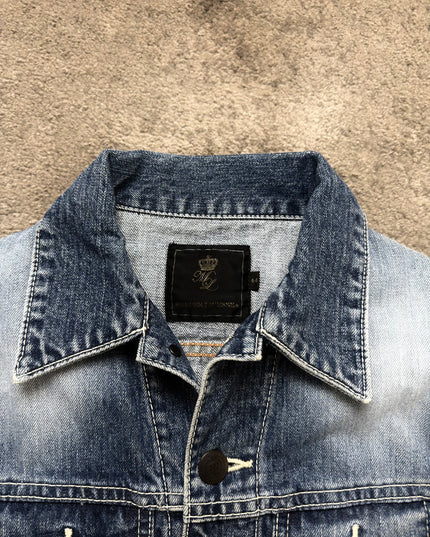 MURDER LICENSE "ICE WASH" DENIM JACKET