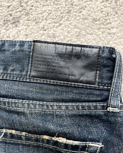 VANQUISH X MURDER LICENSE "DECAY" DENIM