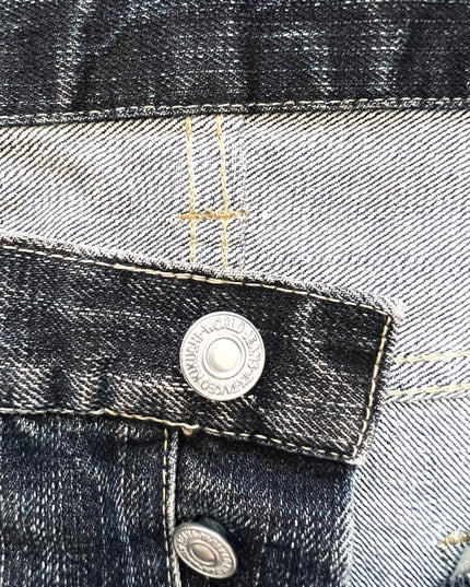 TAKEO KIKUCHI DARK WASHED DENIM