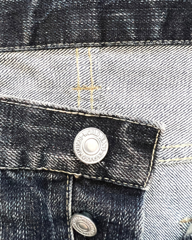 TAKEO KIKUCHI DARK WASHED DENIM