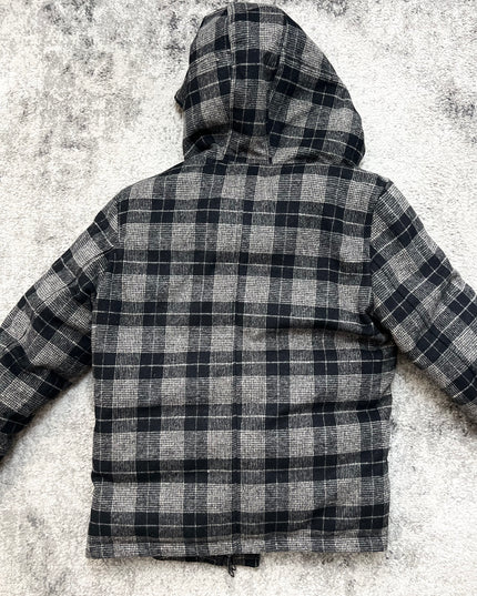 TETE HOMME "SHADOWS IN PLAID" PUFFER