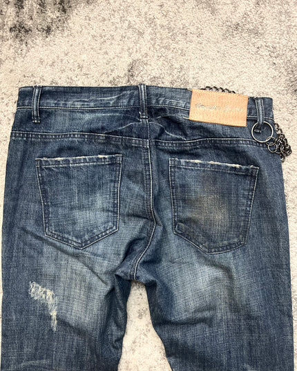 GENNARO "SCARS ON THE PAVEMENT" DENIM
