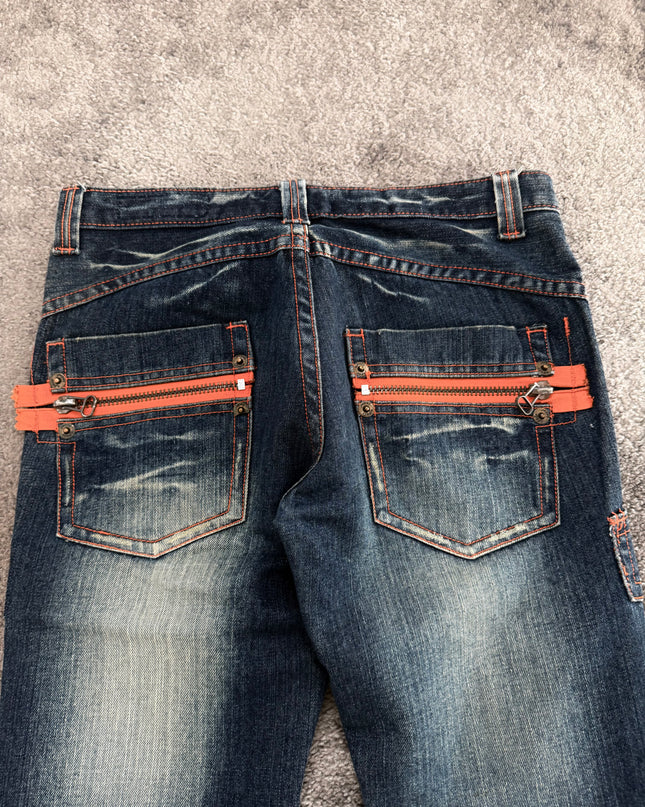 AGATE "RUST STITCH REBEL" DENIM (S-M)