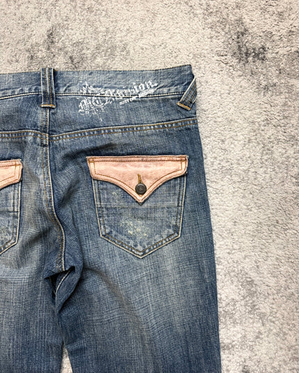 MOD "DISTORTED WING" DENIM