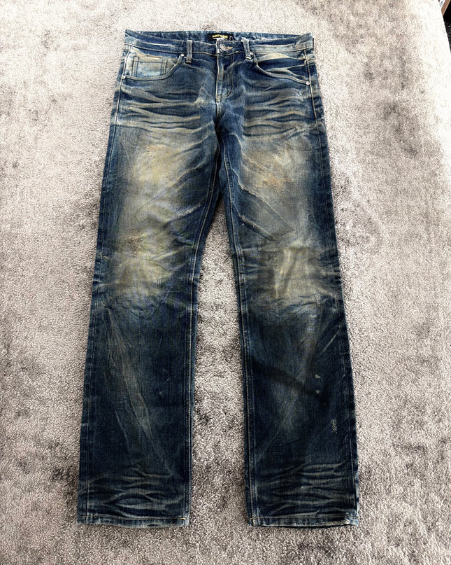 RAPANUI "HEAVY FADE WORK" DENIM (M-L)