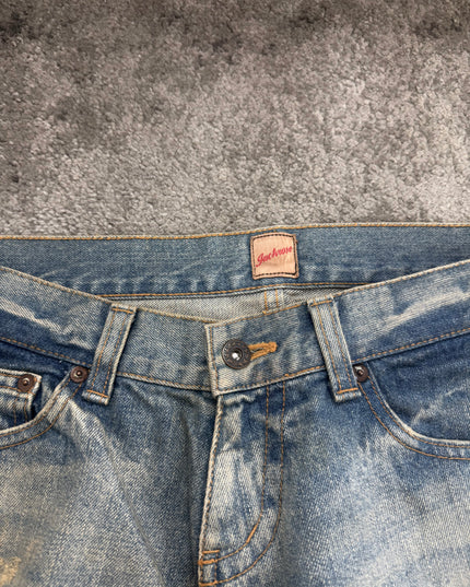 JACKROSE "BLEACHED VEINS" DENIM (S-M)
