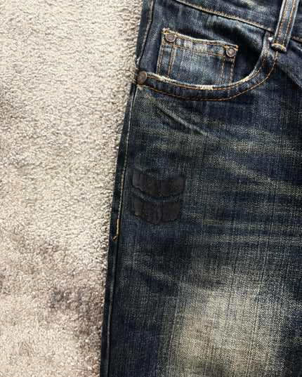 RED PEPPER "VINTAGE FADE" DENIM (L)