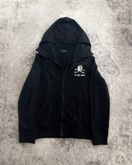INTHEATTIC "UNION JACK REBELLION" ZIP HOODIE (S-M)