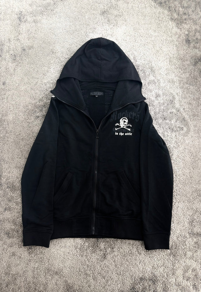 INTHEATTIC "UNION JACK REBELLION" ZIP HOODIE (S-M)