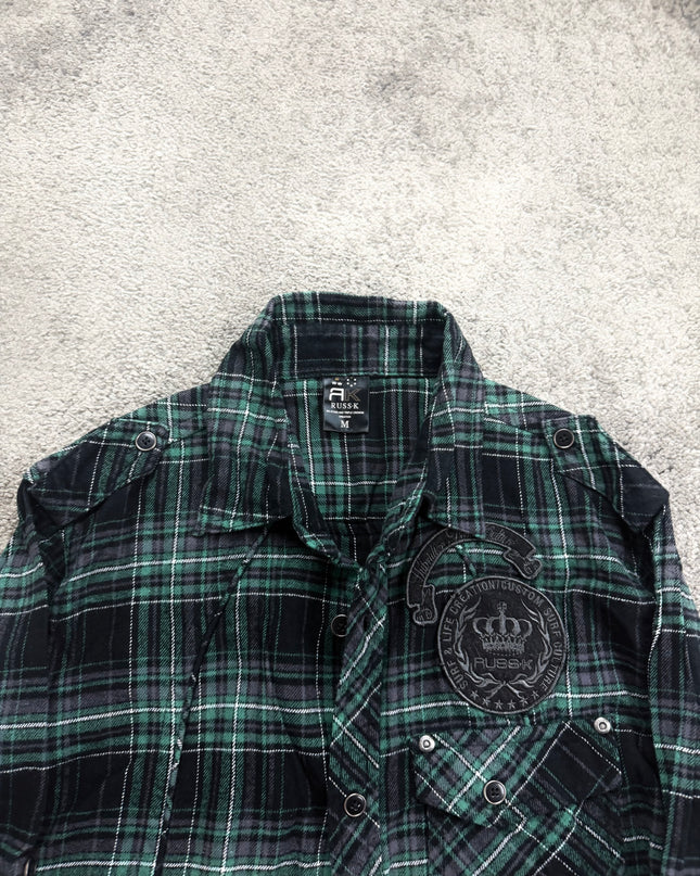 RUSS K "EMERALD SHADOW" FLANNEL (M)