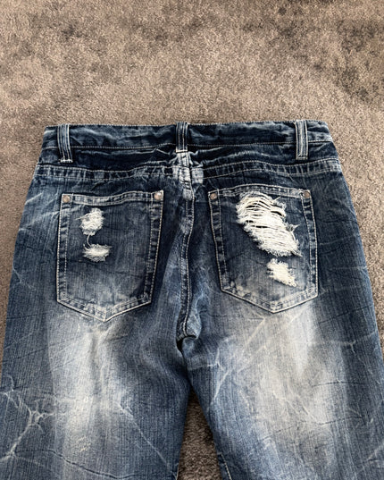 HEISEI "RIOT DISTRESS FADE" DENIM (M)