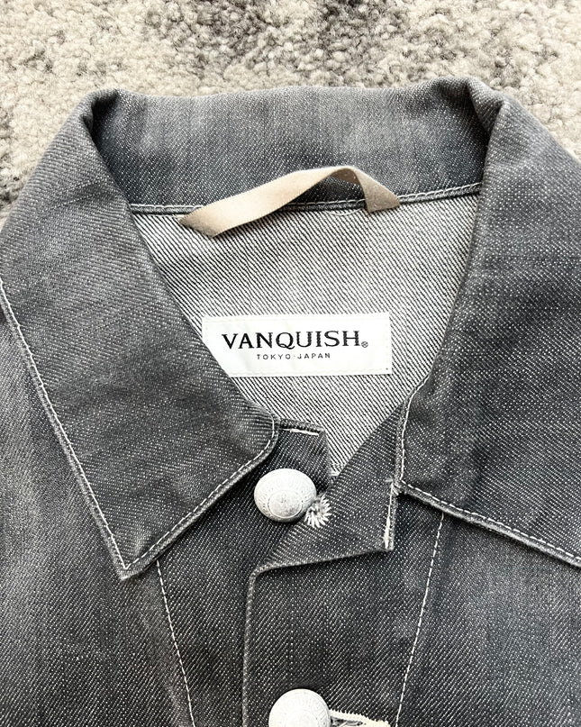 VANQUISH "TOKYO GREYSCALE" DENIM JACKET