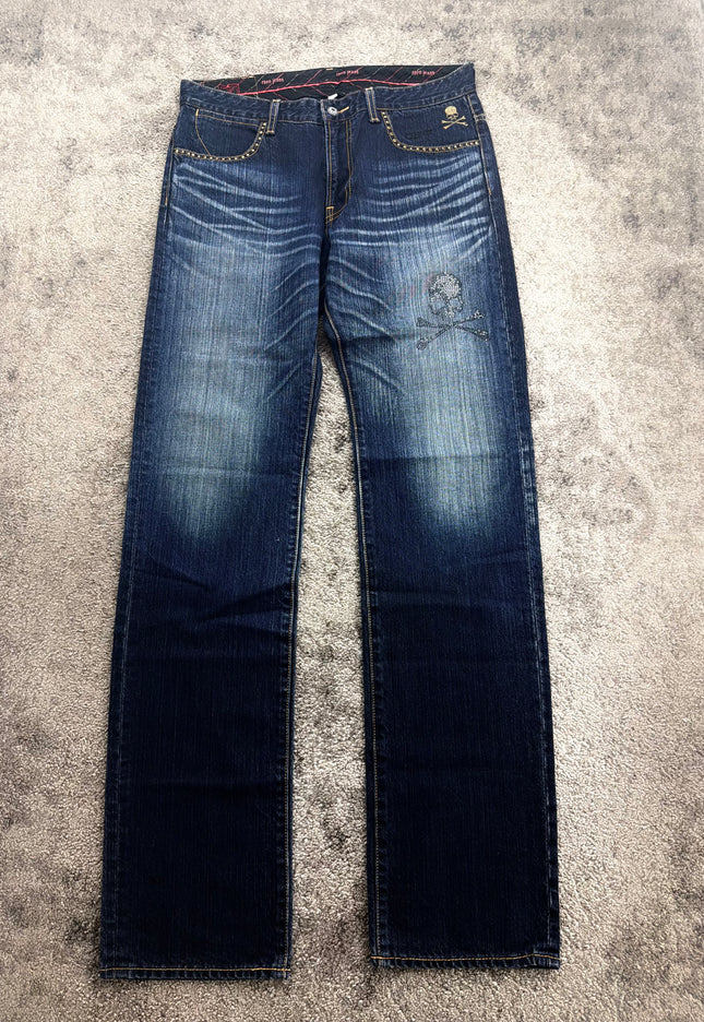 ROEN "SKULL FADE" DENIM (M)