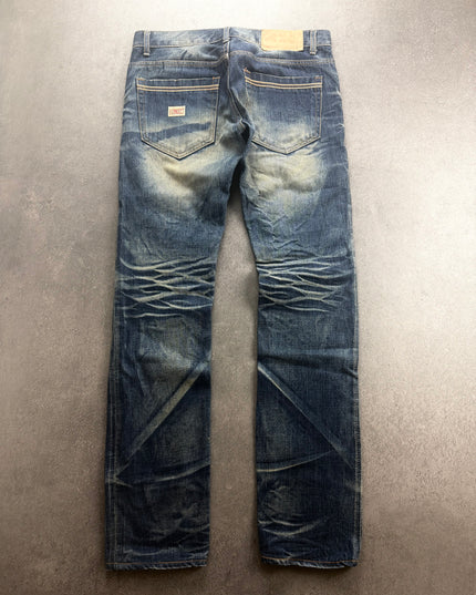 BILLVAN "INDIGO AFTERBURN" DENIM (M)