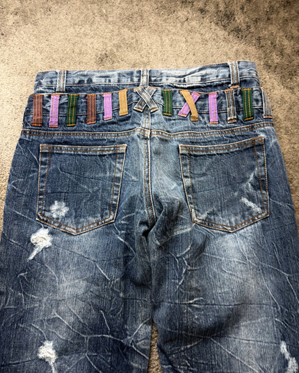 NYLAUS "CHROMATIC RUIN" DENIM