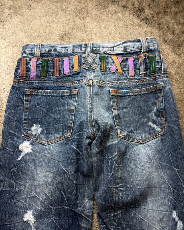 NYLAUS "CHROMATIC RUIN" DENIM