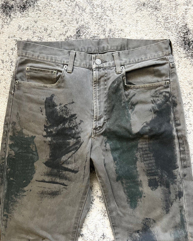 TAKEO KIKUCHI PAINTS DENIM