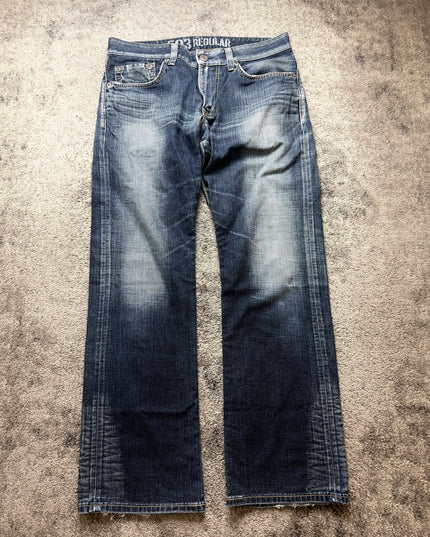 BLUETRIP "WASHED FLARE" DENIM