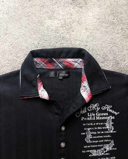 ALPHA MAGIC "PAINFUL MEMORIES" POLO (S-M)