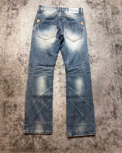 RETRO ENGINE "SOFT FADE" DENIM