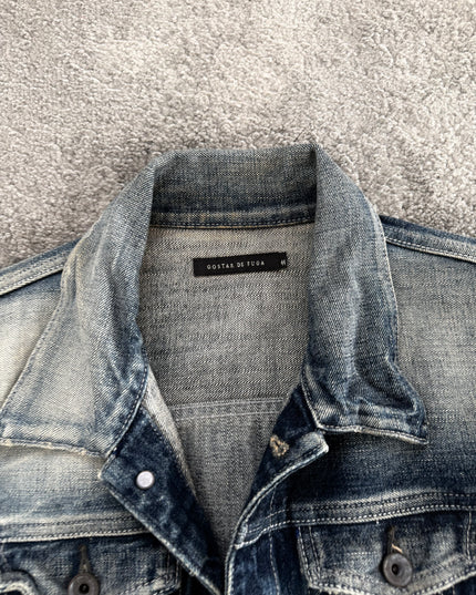 FUGA "ASH FADE RIDER" DENIM JACKET (S)