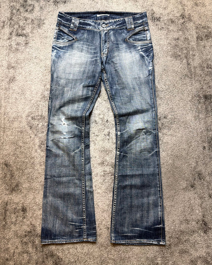 MICHEL KLEIN "SILENT ECLIPSE" DENIM