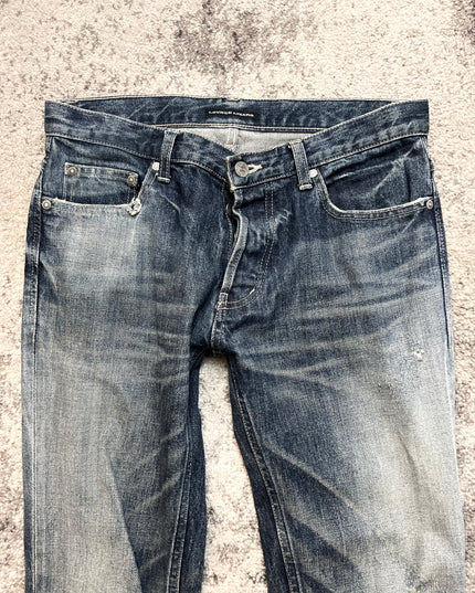 LOUNGE LIZARD "CONCRETE REVERIE" DENIM