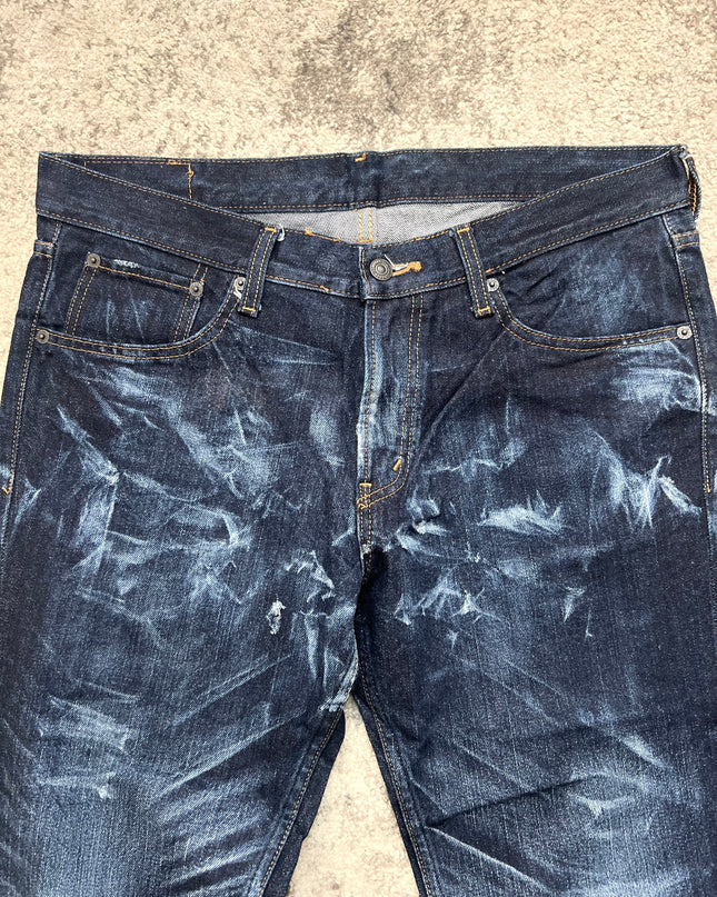 BOBSON "CRACK WASH" DENIM