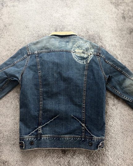 TAKEO KIKUCHI "HUDSON WORKER" DENIM JACKET (S-M)