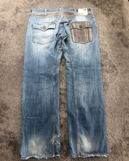 FREE GATE "FADE CONTRAST" DENIM (L)
