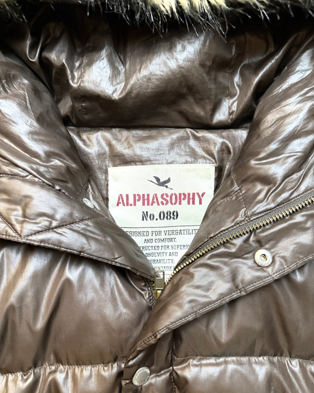 ALPHASOPHY "FROSTED ARCHIVE" PUFFER